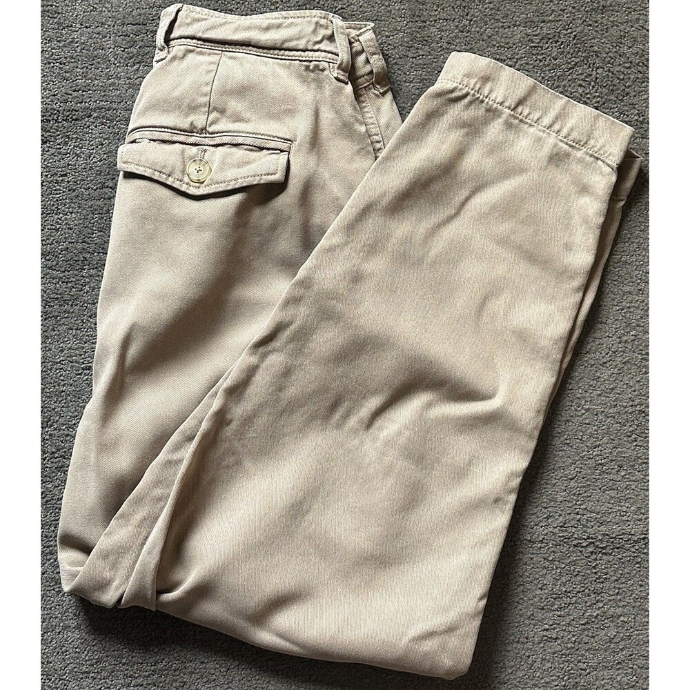 Everlane Chino Buttersoft High Rise Slouchy Baggy Oversized Size 2
